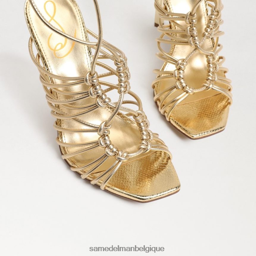 sandales à talons aiguilles lylah Sam Edelman femmes ambre or JZ0XZ0441 chaussure