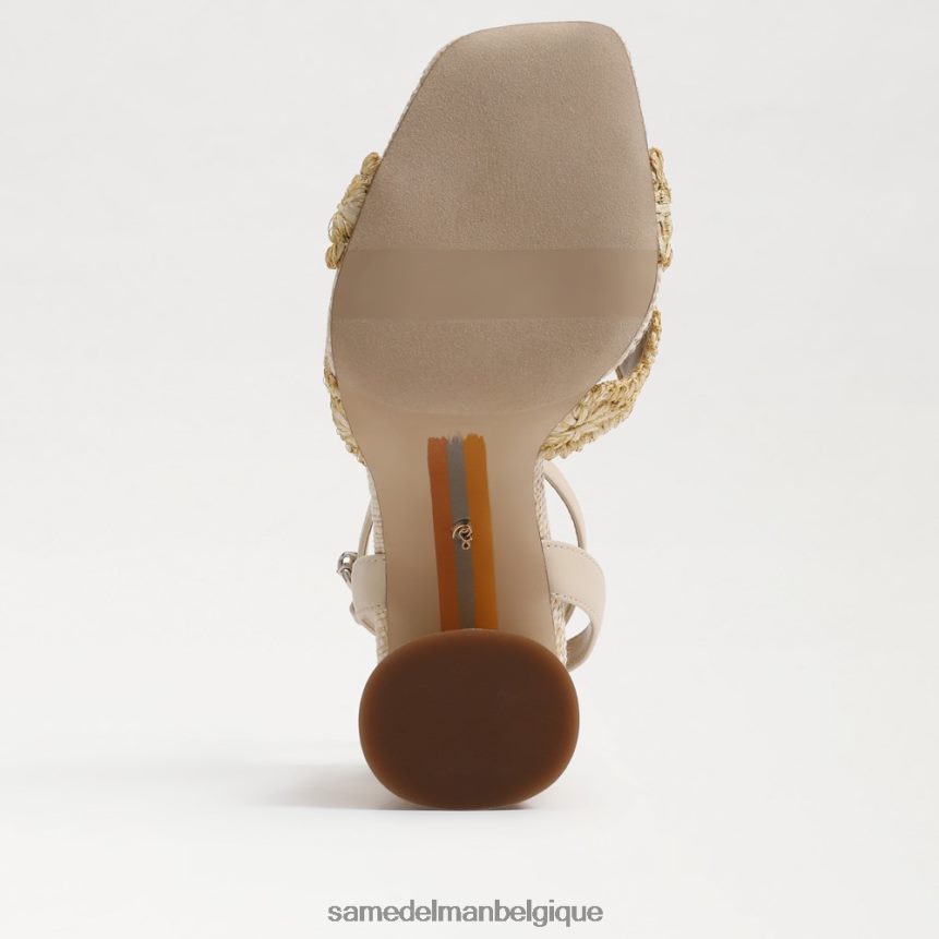 talon bloc kacie Sam Edelman femmes sable naturel/d'été JZ0XZ0706 chaussure