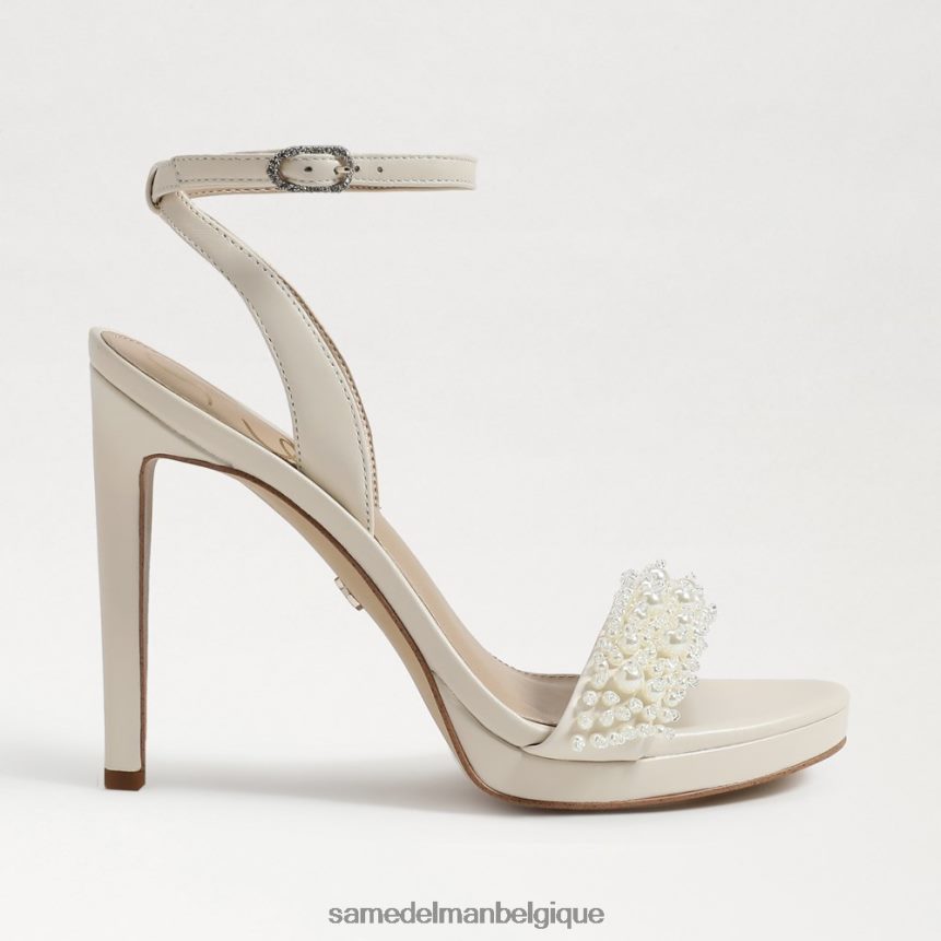 talon à bride cheville en jade perla Sam Edelman femmes ivoire moderne JZ0XZ0615 chaussure