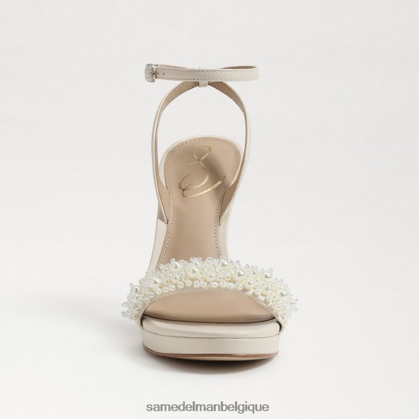 talon à bride cheville en jade perla Sam Edelman femmes ivoire moderne JZ0XZ0615 chaussure