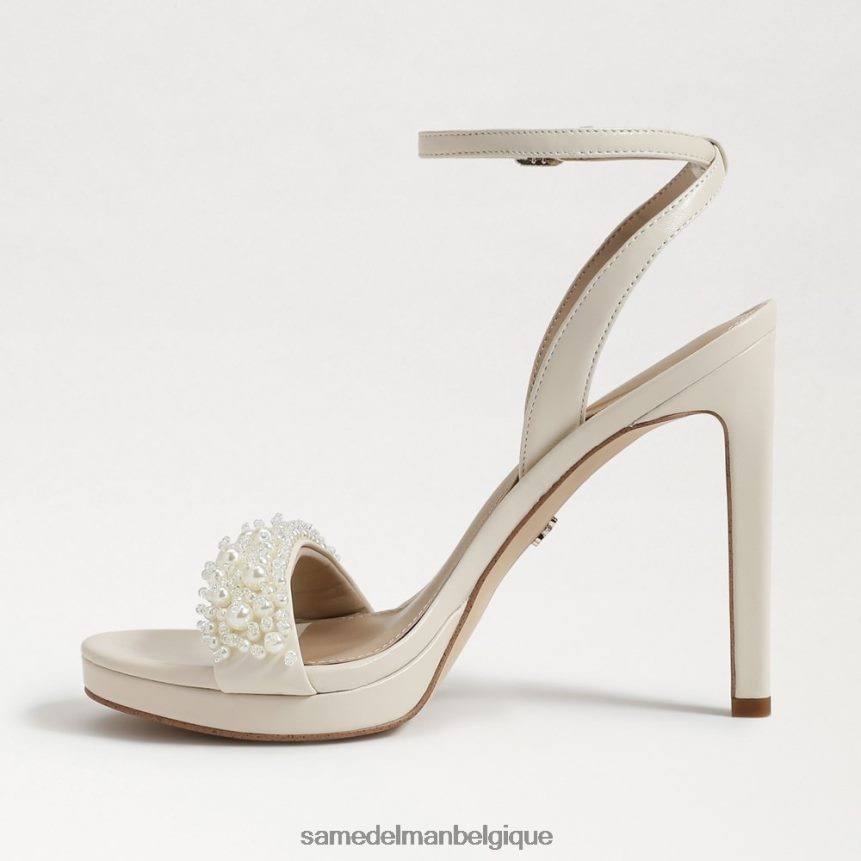 talon à bride cheville en jade perla Sam Edelman femmes ivoire moderne JZ0XZ0615 chaussure