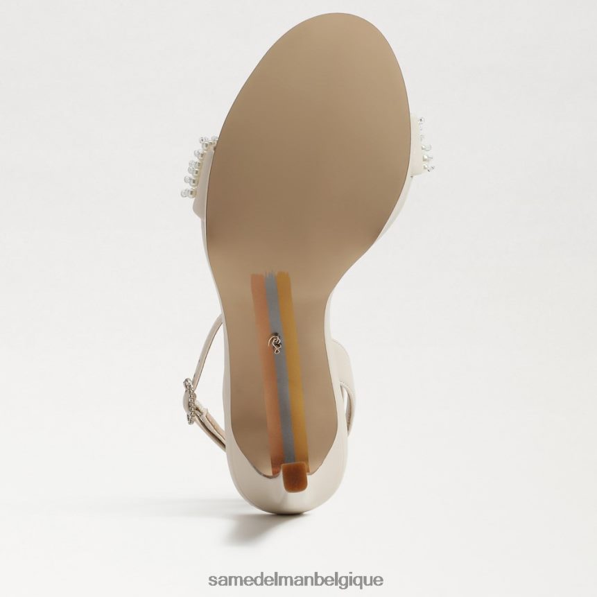 talon à bride cheville en jade perla Sam Edelman femmes ivoire moderne JZ0XZ0615 chaussure