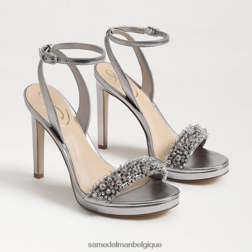 talon à bride cheville en jade perla Sam Edelman femmes étain JZ0XZ0616 chaussure