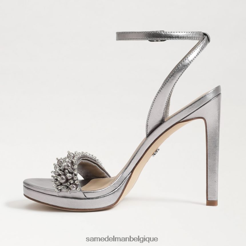 talon à bride cheville en jade perla Sam Edelman femmes étain JZ0XZ0616 chaussure