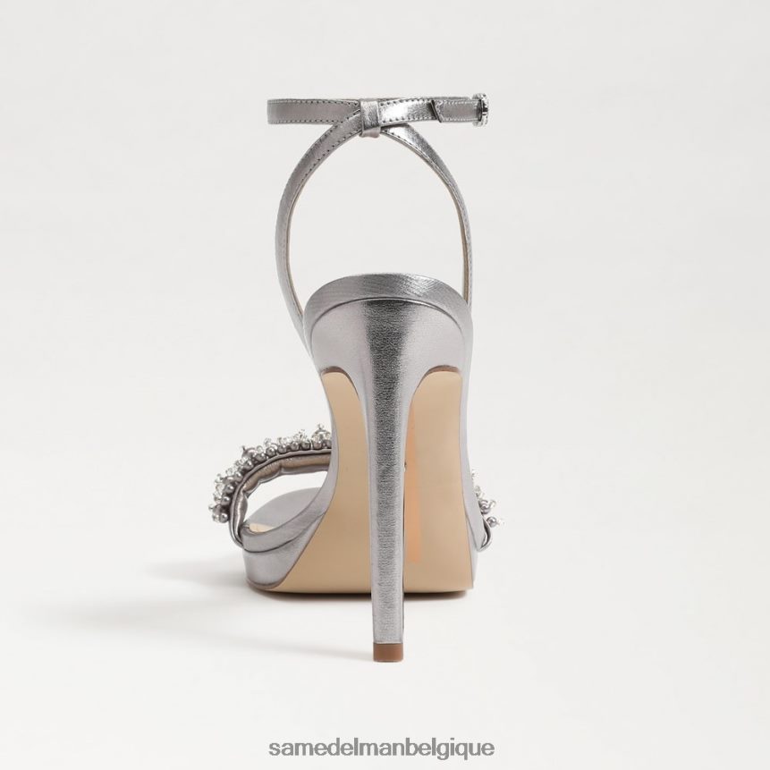 talon à bride cheville en jade perla Sam Edelman femmes étain JZ0XZ0616 chaussure