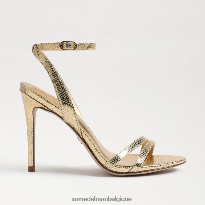 talon à bride cheville gemmie Sam Edelman femmes ambre or JZ0XZ0676 chaussure