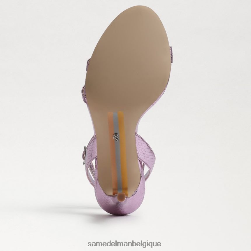 talon à bride cheville gemmie Sam Edelman femmes quartz lilas JZ0XZ0671 chaussure