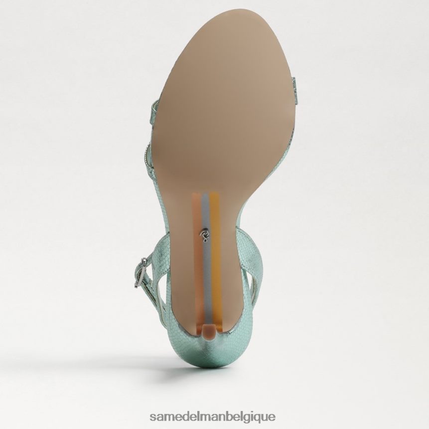 talon à bride cheville gemmie Sam Edelman femmes vert d'eau JZ0XZ0675 chaussure