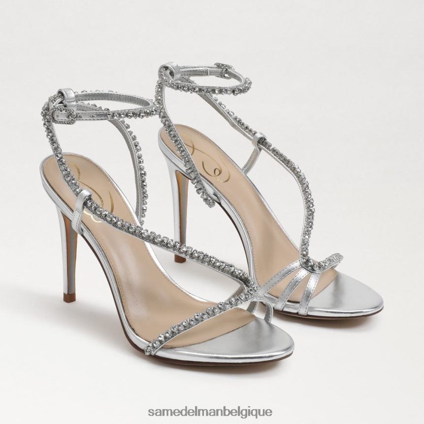 talon à bride cheville granger Sam Edelman femmes argent doux JZ0XZ0695 chaussure