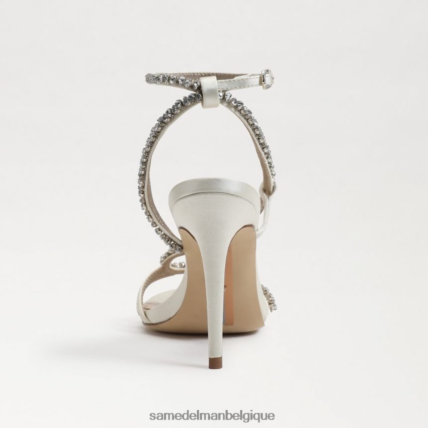 talon à bride cheville granger Sam Edelman femmes satin ivoire perle JZ0XZ0696 chaussure