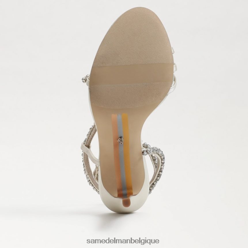 talon à bride cheville granger Sam Edelman femmes satin ivoire perle JZ0XZ0696 chaussure