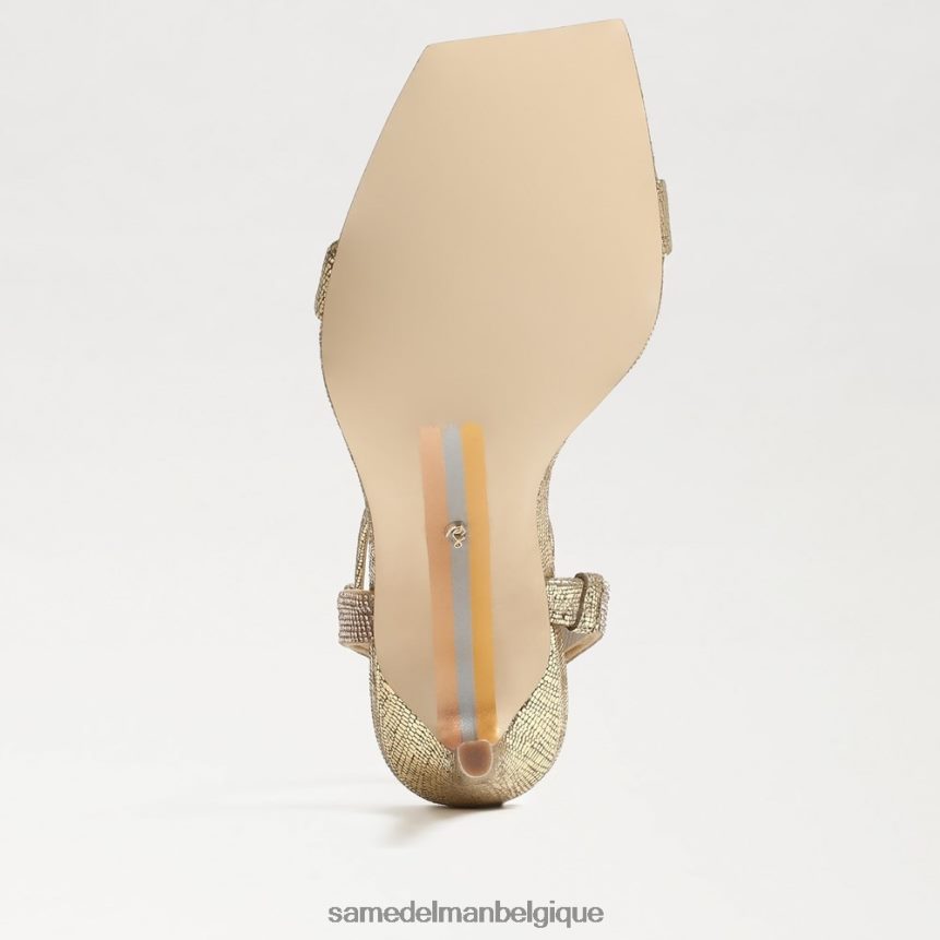 talon à bride cheville ophelia Sam Edelman femmes mine d'or JZ0XZ0538 chaussure