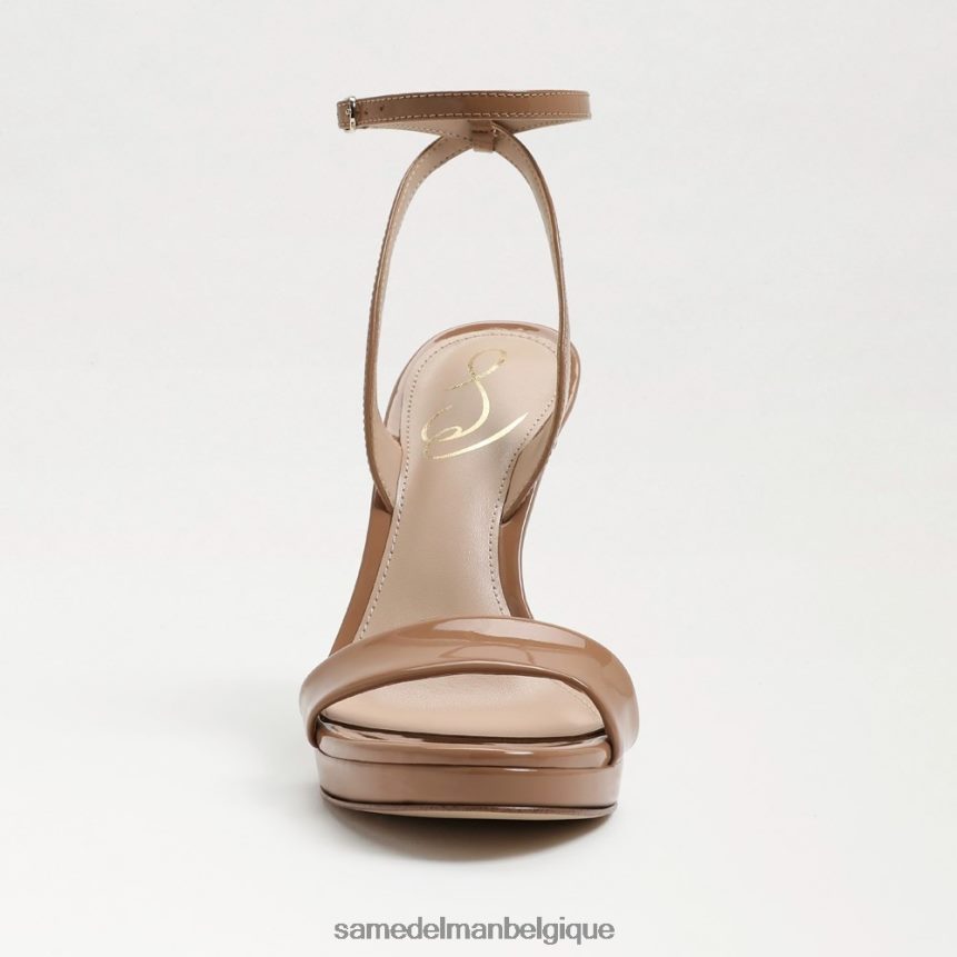 talon à bride de cheville en jade Sam Edelman femmes brevet rose blush JZ0XZ0390 chaussure