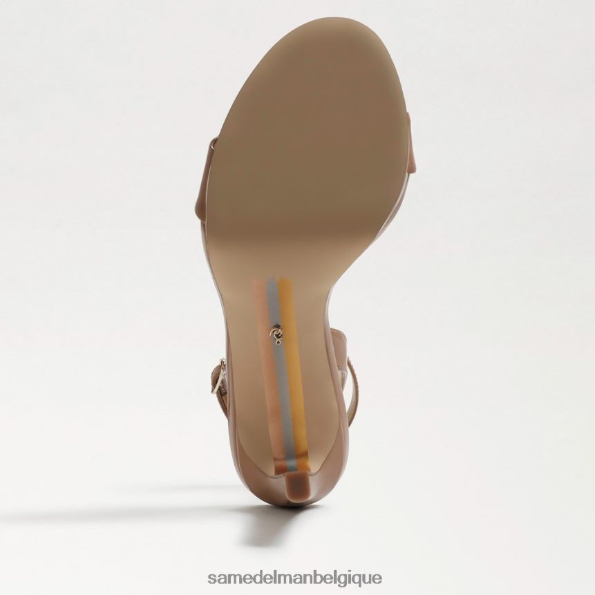 talon à bride de cheville en jade Sam Edelman femmes brevet rose blush JZ0XZ0390 chaussure