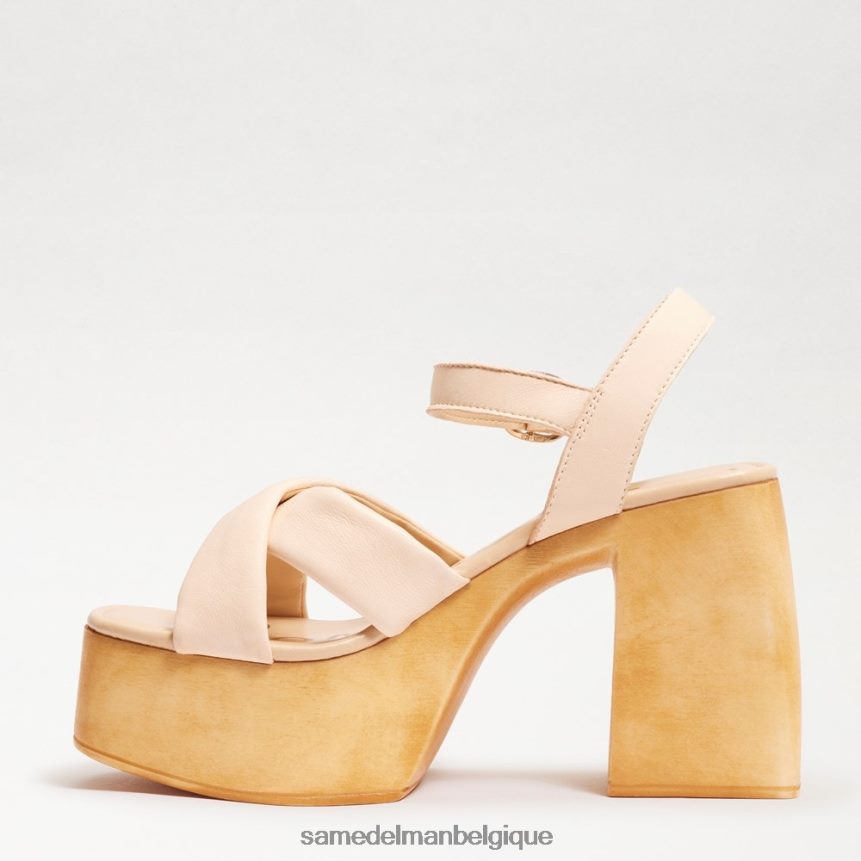 talon carré à plateforme Suzannah Sam Edelman femmes Ivoire JZ0XZ0568 chaussure