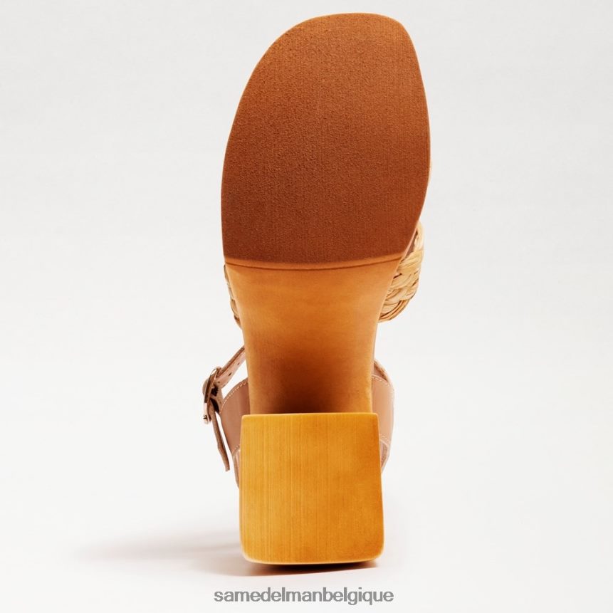 talon carré à plateforme Suzannah Sam Edelman femmes beige multicolore JZ0XZ0566 chaussure