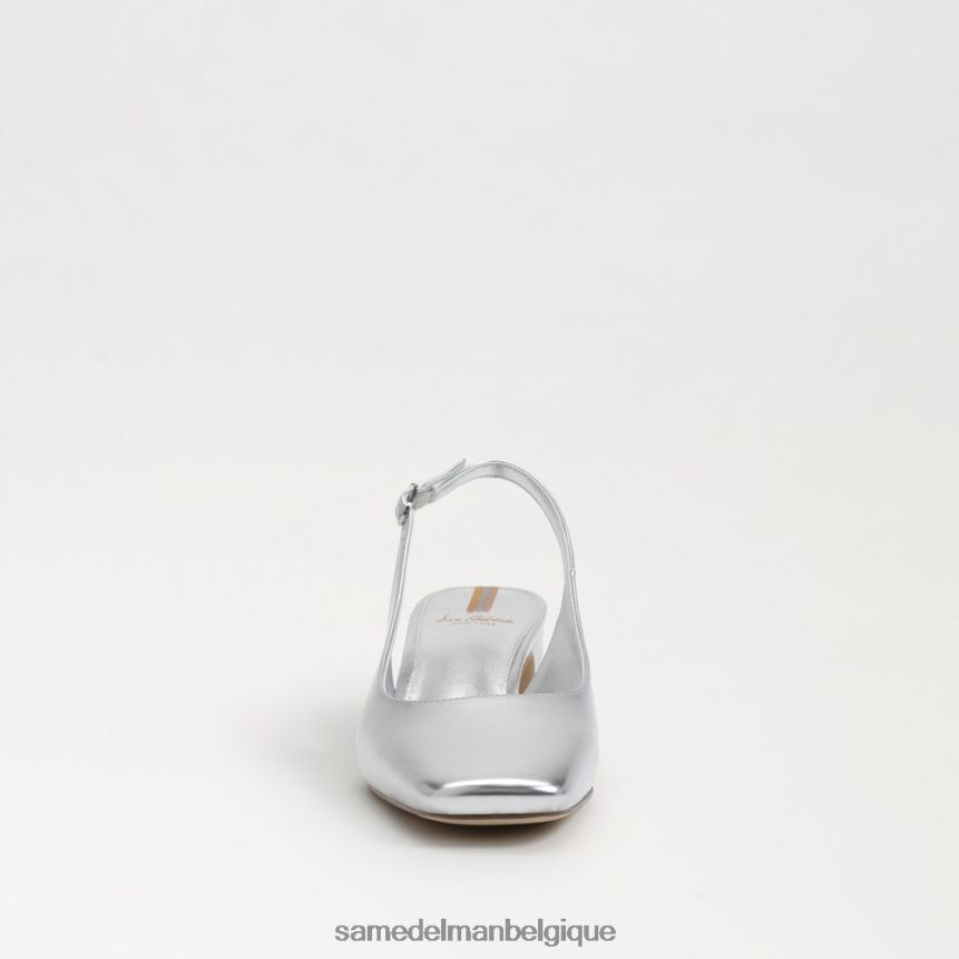 talon chaton à bride arrière terra Sam Edelman femmes argent doux JZ0XZ0187 chaussure