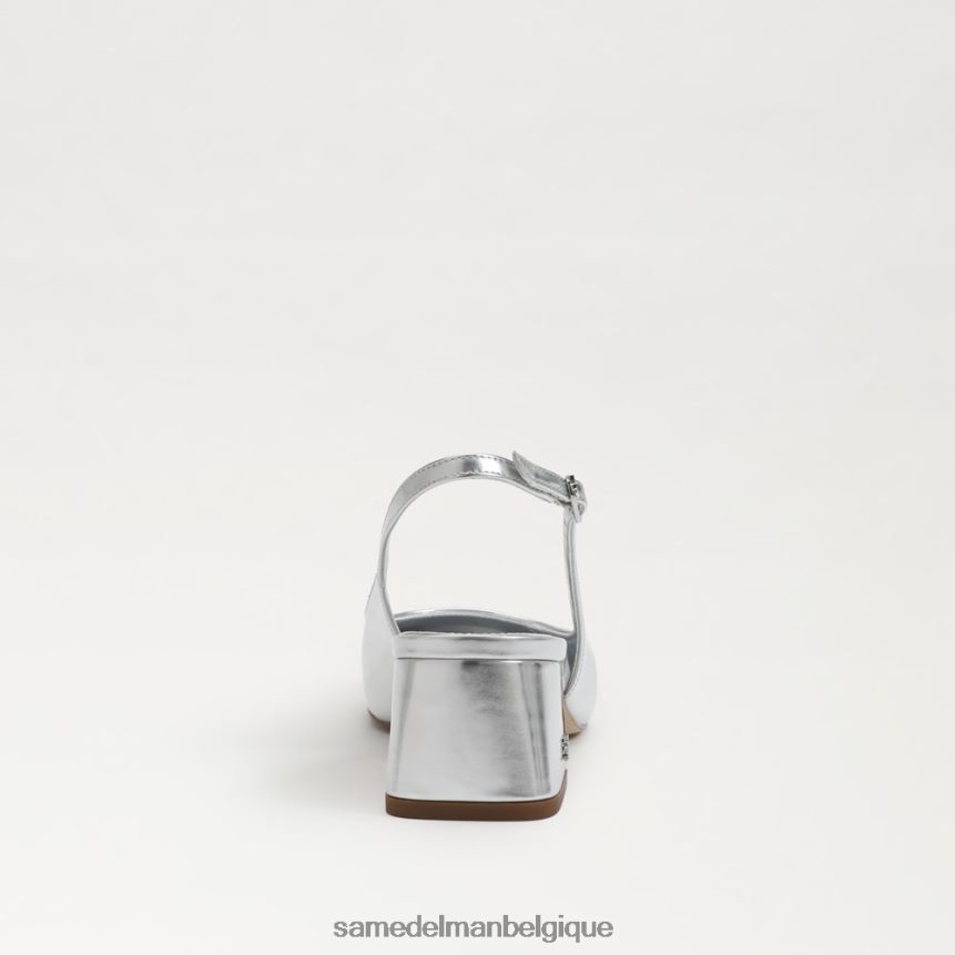 talon chaton à bride arrière terra Sam Edelman femmes argent doux JZ0XZ0187 chaussure