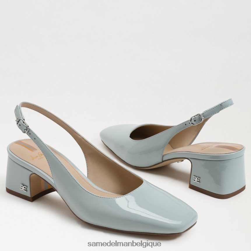 talon chaton à bride arrière terra Sam Edelman femmes bleu écume de mer JZ0XZ0190 chaussure
