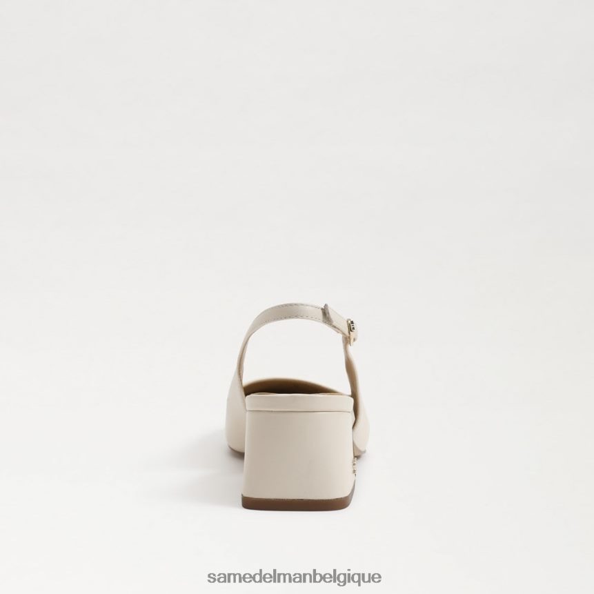 talon chaton à bride arrière terra Sam Edelman femmes ivoire moderne JZ0XZ0188 chaussure