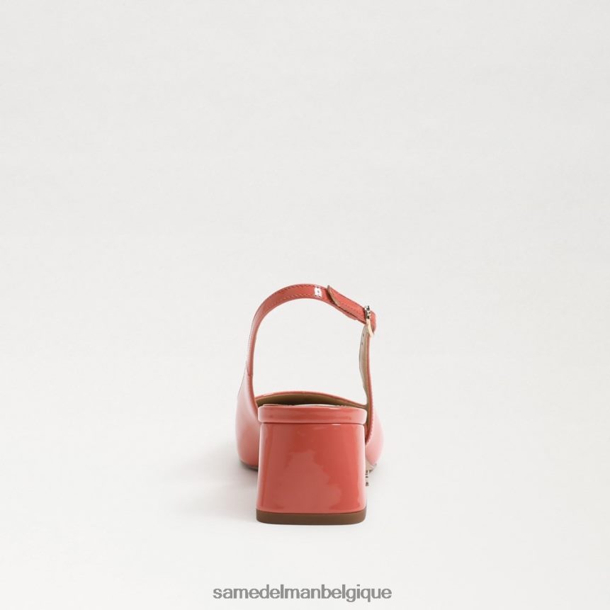 talon chaton à bride arrière terra Sam Edelman femmes rose terre cuite JZ0XZ0191 chaussure