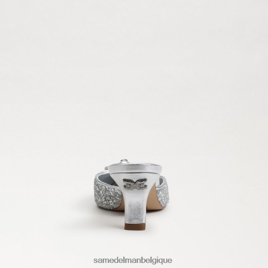 talon chaton brit tour Sam Edelman femmes argent doux JZ0XZ0588 chaussure