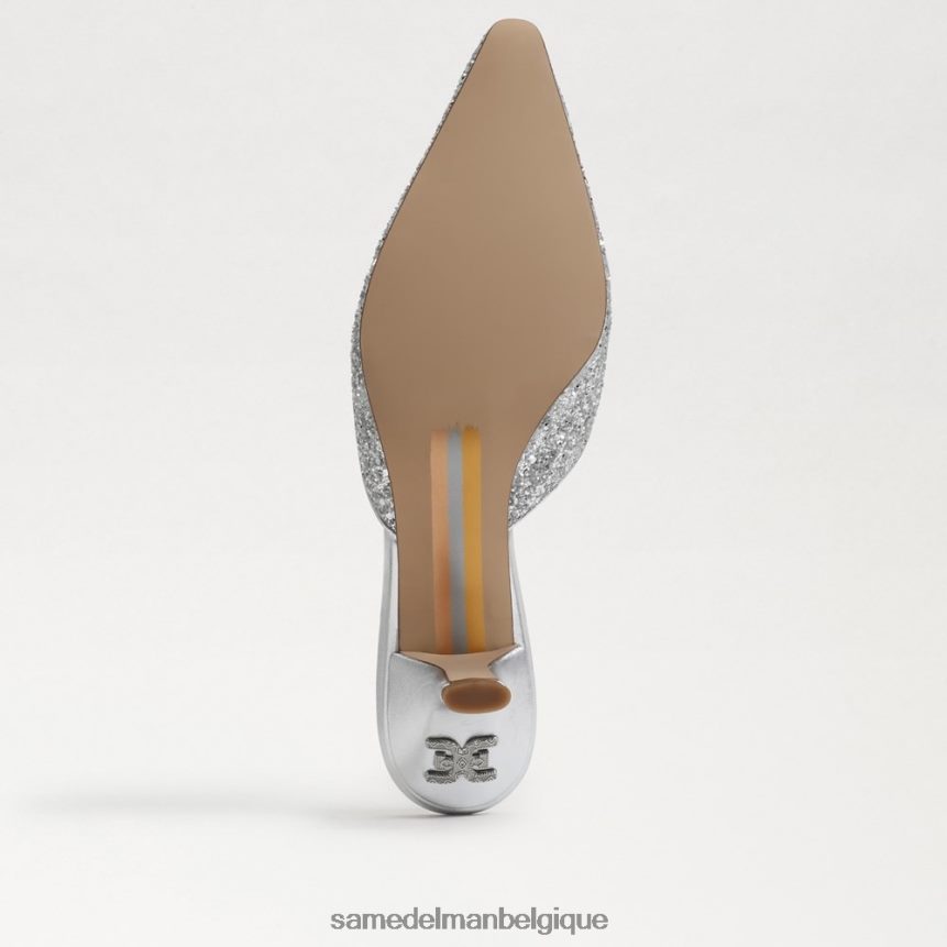 talon chaton brit tour Sam Edelman femmes argent doux JZ0XZ0588 chaussure