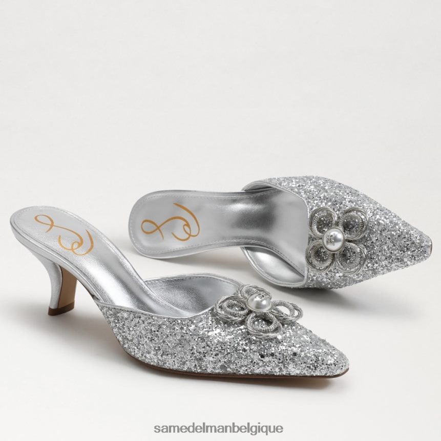 talon chaton brit tour Sam Edelman femmes argent doux JZ0XZ0588 chaussure