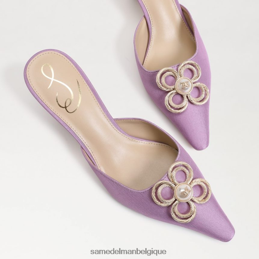 talon chaton brit tour Sam Edelman femmes brume lilas JZ0XZ0587 chaussure