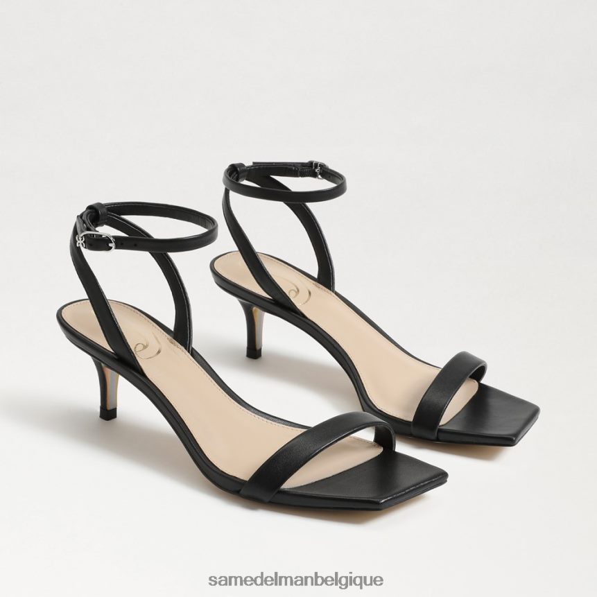 talon chaton rayelle Sam Edelman femmes Cuir noir JZ0XZ0679 chaussure