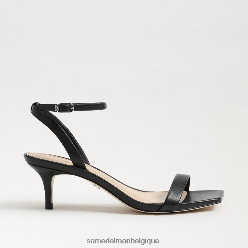 talon chaton rayelle Sam Edelman femmes Cuir noir JZ0XZ0679 chaussure