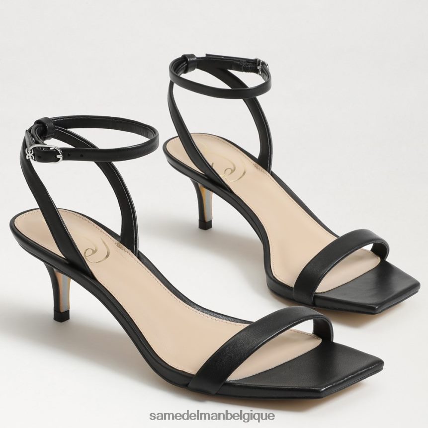 talon chaton rayelle Sam Edelman femmes Cuir noir JZ0XZ0679 chaussure