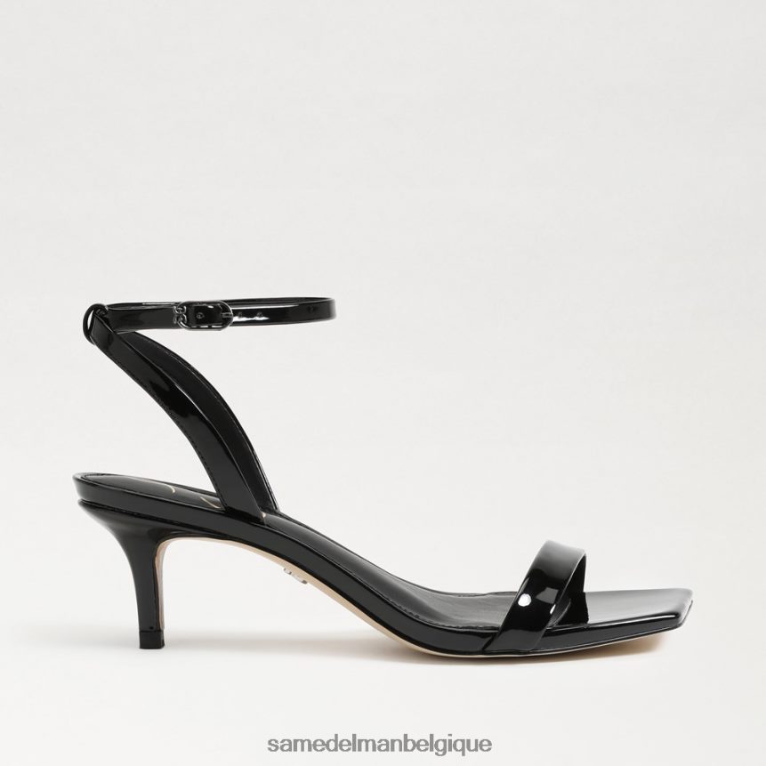 talon chaton rayelle Sam Edelman femmes vernis noir JZ0XZ0682 chaussure