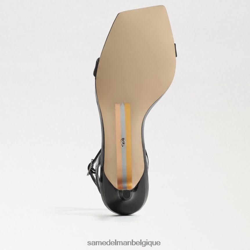 talon chaton rayelle Sam Edelman femmes vernis noir JZ0XZ0682 chaussure