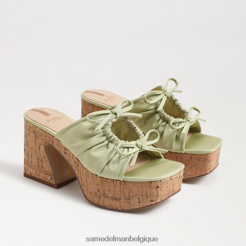 talon compensé à plateforme dova Sam Edelman femmes citron vert glacé JZ0XZ0349 chaussure