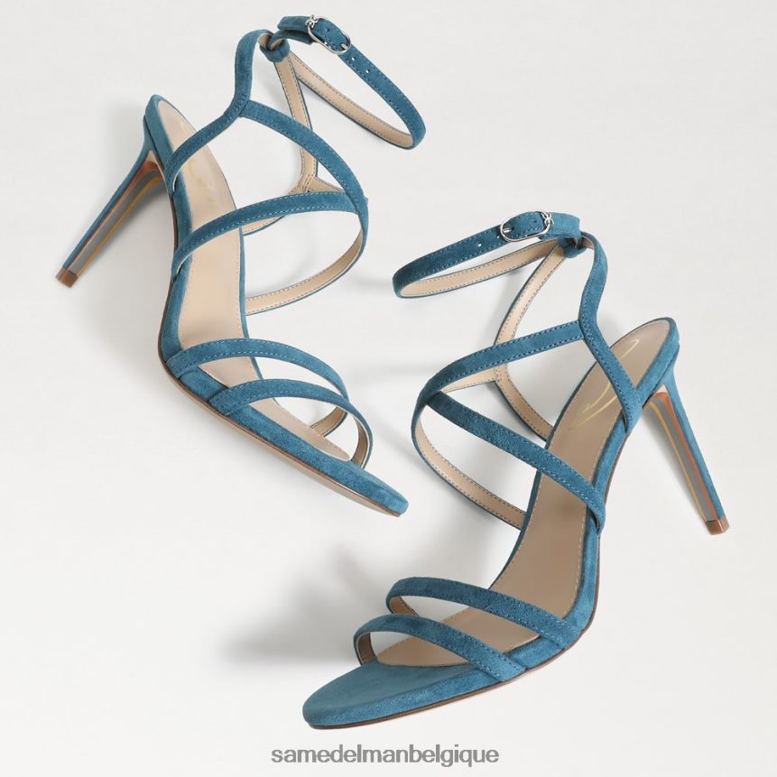 talon à lanières Delanie Sam Edelman femmes indigo sauvage JZ0XZ0652 chaussure
