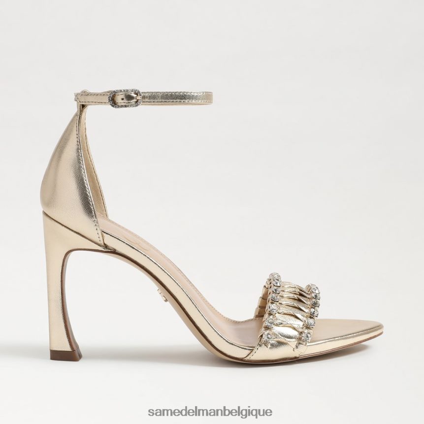 talon à lanières evelynn Sam Edelman femmes feuille d'or JZ0XZ0610 chaussure