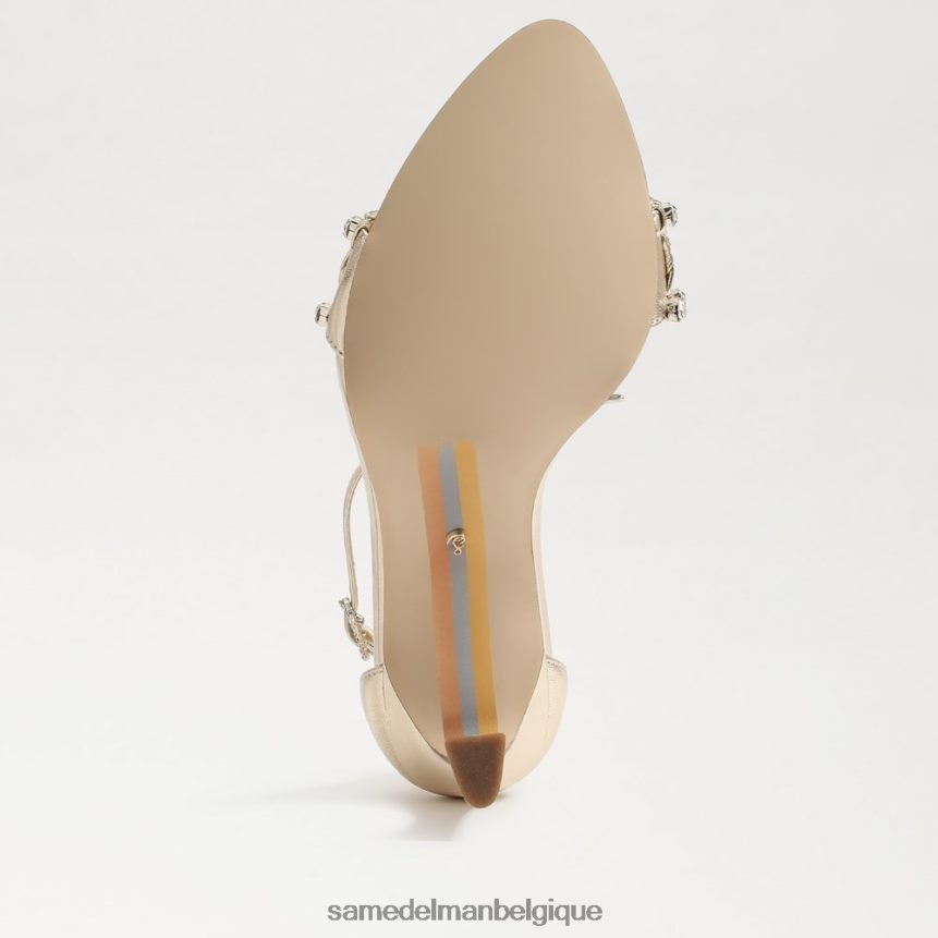 talon à lanières evelynn Sam Edelman femmes feuille d'or JZ0XZ0610 chaussure