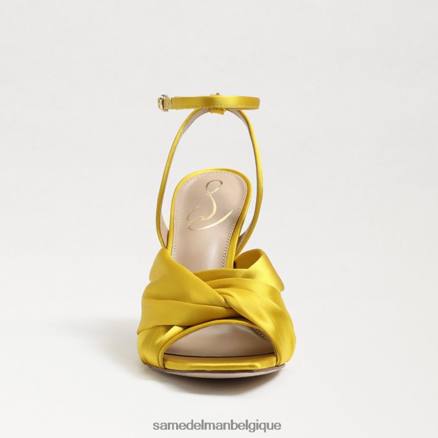 talon à lanières lavande Sam Edelman femmes ocre satiné JZ0XZ0947 chaussure
