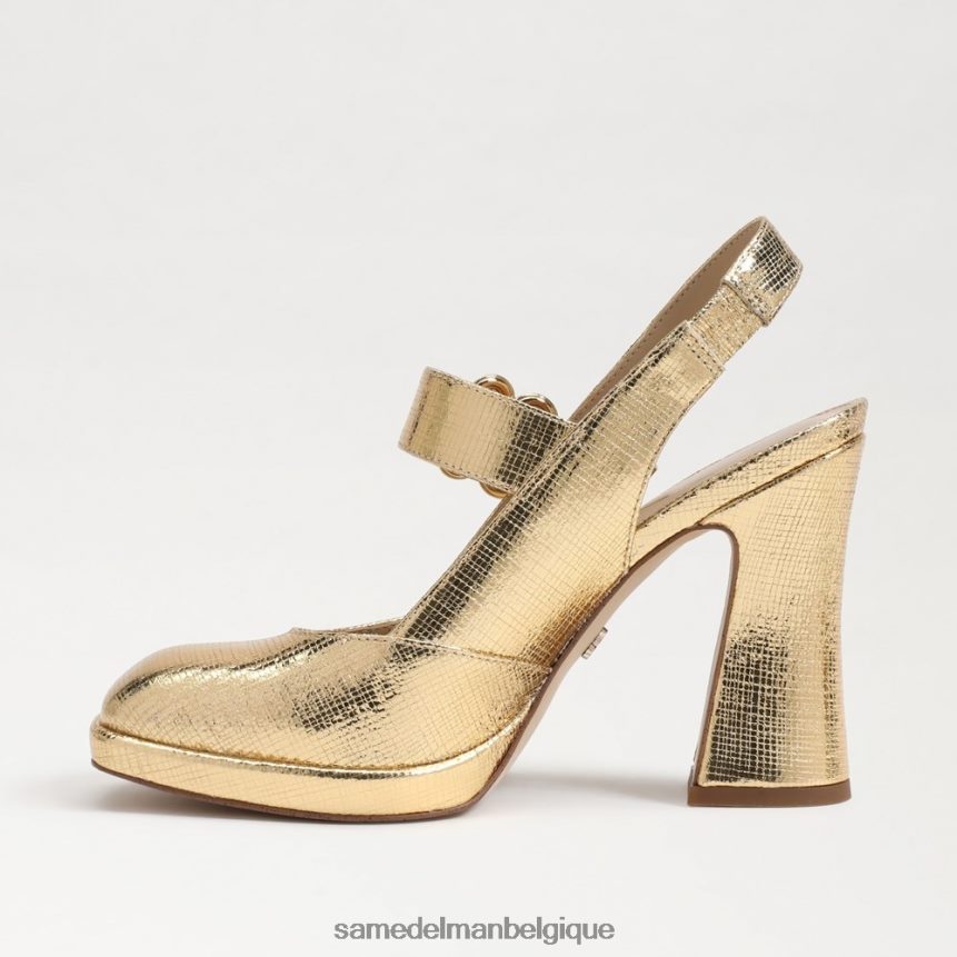 talon mary jane à bride arrière jildie Sam Edelman femmes ambre or JZ0XZ0317 chaussure