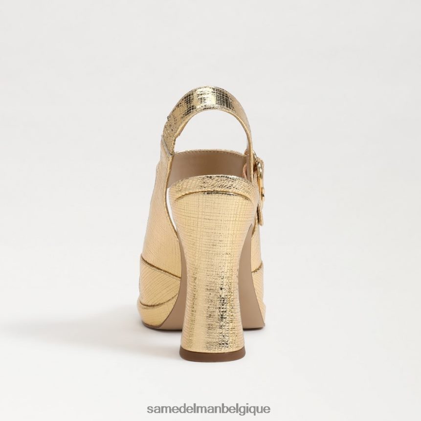 talon mary jane à bride arrière jildie Sam Edelman femmes ambre or JZ0XZ0317 chaussure