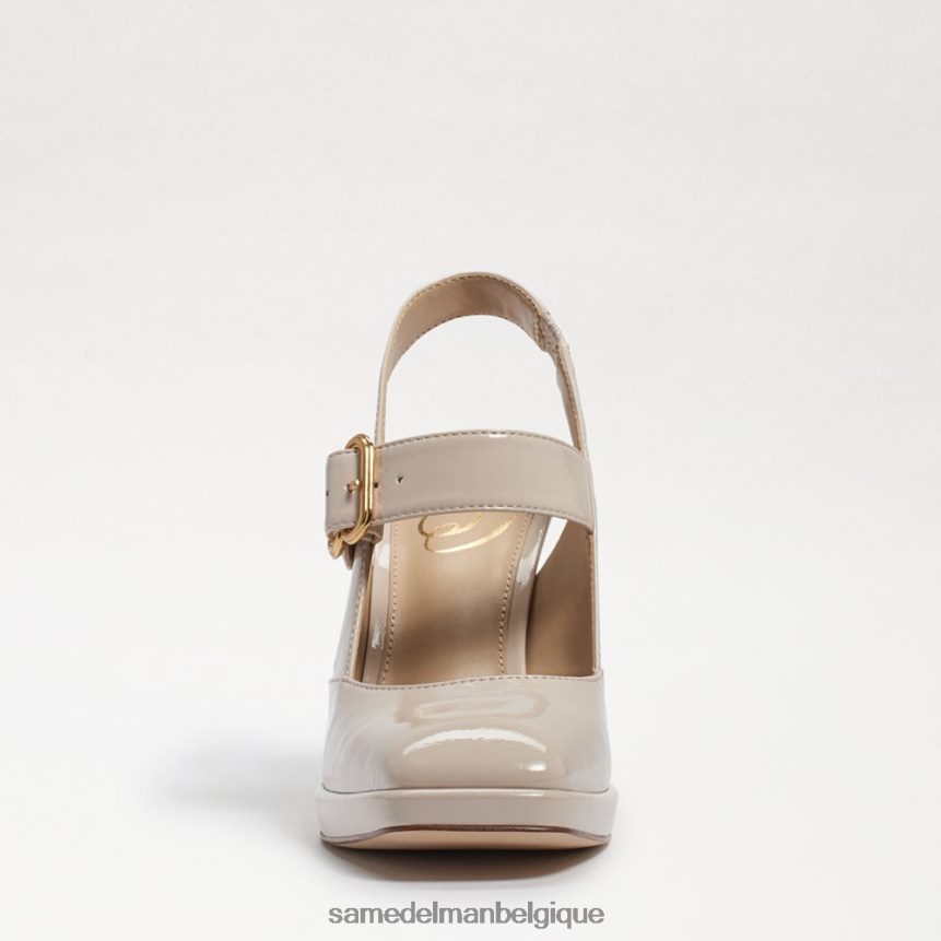 talon mary jane à bride arrière jildie Sam Edelman femmes brevet de lin JZ0XZ0315 chaussure