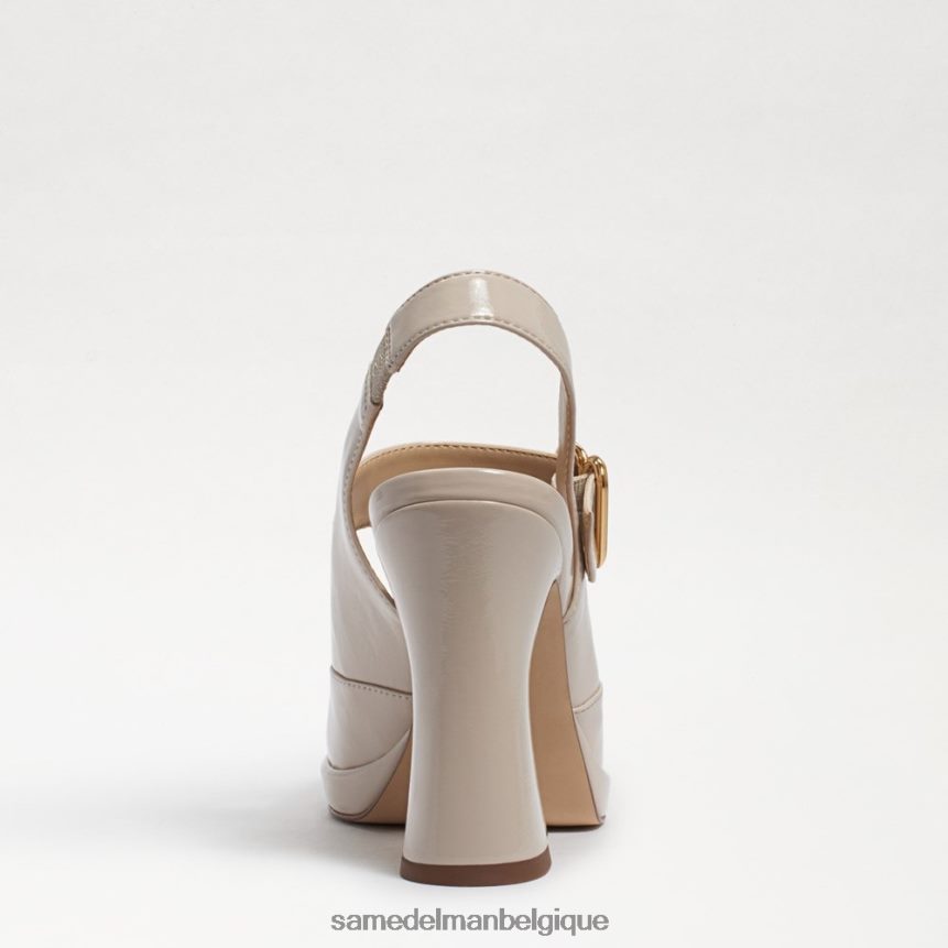 talon mary jane à bride arrière jildie Sam Edelman femmes brevet de lin JZ0XZ0315 chaussure