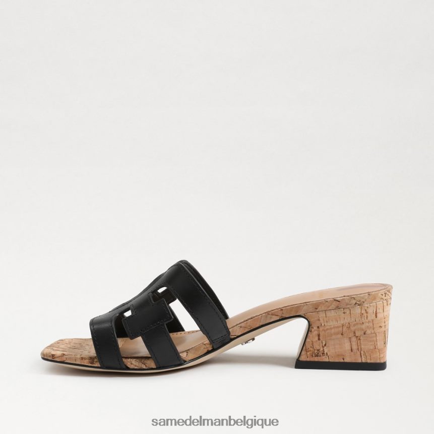 talon mule winslow Sam Edelman femmes Cuir noir JZ0XZ0356 chaussure