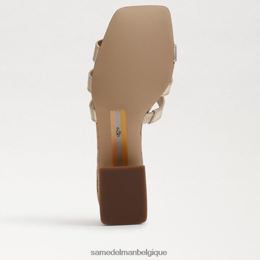 talon mule winslow Sam Edelman femmes feuille d'or JZ0XZ0357 chaussure