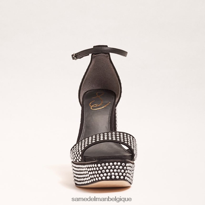 talon plateforme Nellie Glitz Sam Edelman femmes noir JZ0XZ0453 chaussure