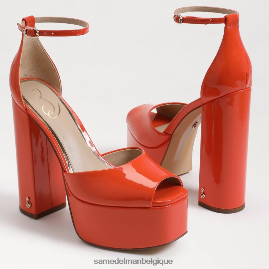 talon plateforme kori Sam Edelman femmes Tangelo JZ0XZ0242 chaussure