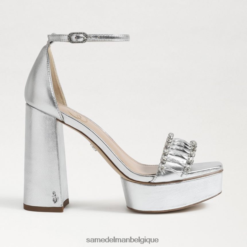 talon plateforme ninette Sam Edelman femmes argent doux JZ0XZ0760 chaussure