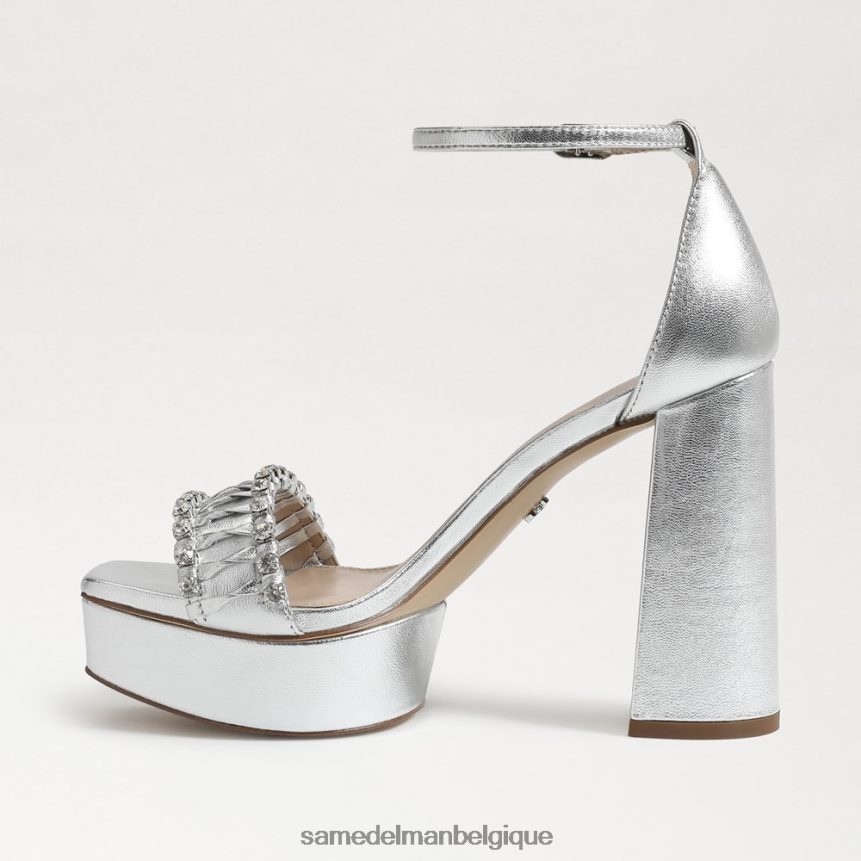 talon plateforme ninette Sam Edelman femmes argent doux JZ0XZ0760 chaussure