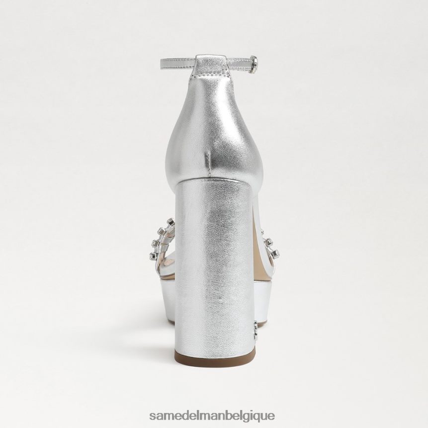talon plateforme ninette Sam Edelman femmes argent doux JZ0XZ0760 chaussure